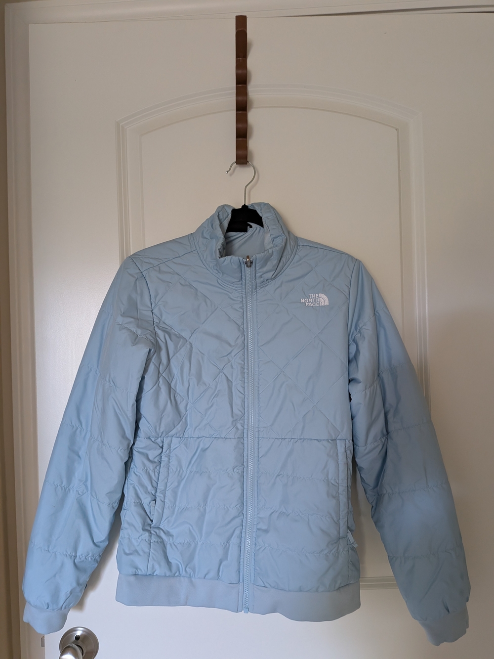 The North Face 3-in-1 Blue Hooded Waterproof Jacket - Picture 3 of 8